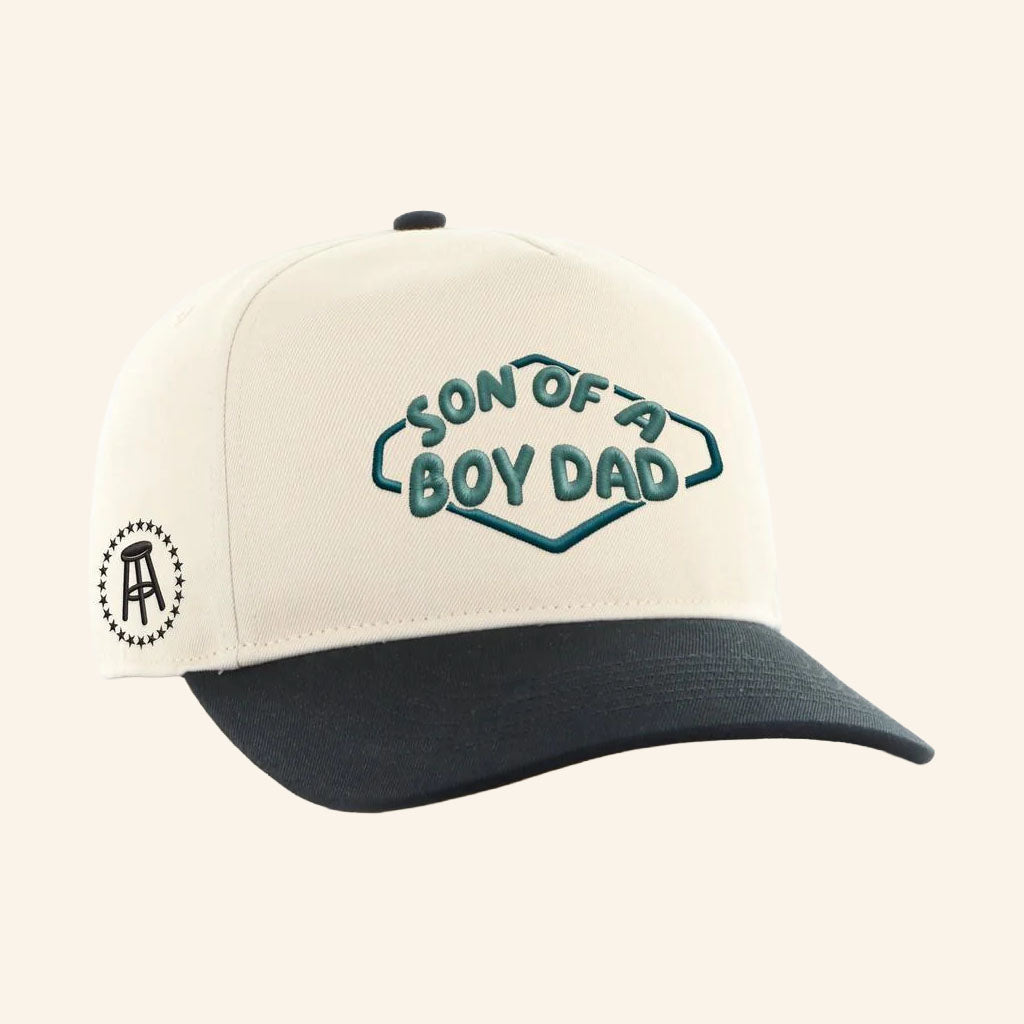 Son Of A Boy Dad Merch 2026 SOABD Two Tone '47 Hat Embroidered Gift For Podcast Fans