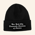 DSA Merch 2026 NYC Democratic Socialists of America Script Beanie Gift For Activists