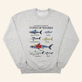 Loverboy Merch 2026 Favorite Sharks Crewneck Loverboy X Boss Dog Collab Sweatshirt BFF Gifts
