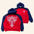 BHDT Merch 2026 ITM Blue And Red Zip Hoodie Being Here Jacket Gift For Dudes