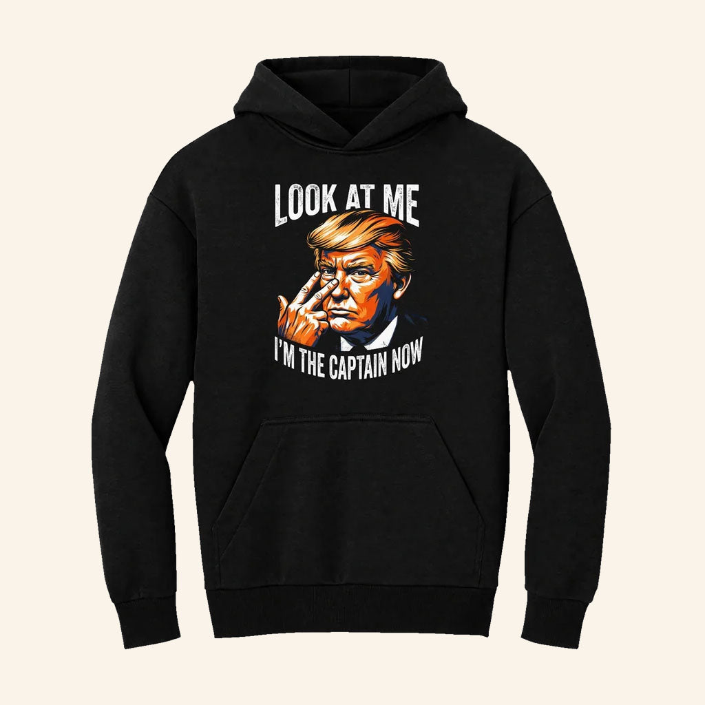 Brandon Tatum Merch 2026 Look at Me I'm the Captain Now Hoodie Donald Trump Merch