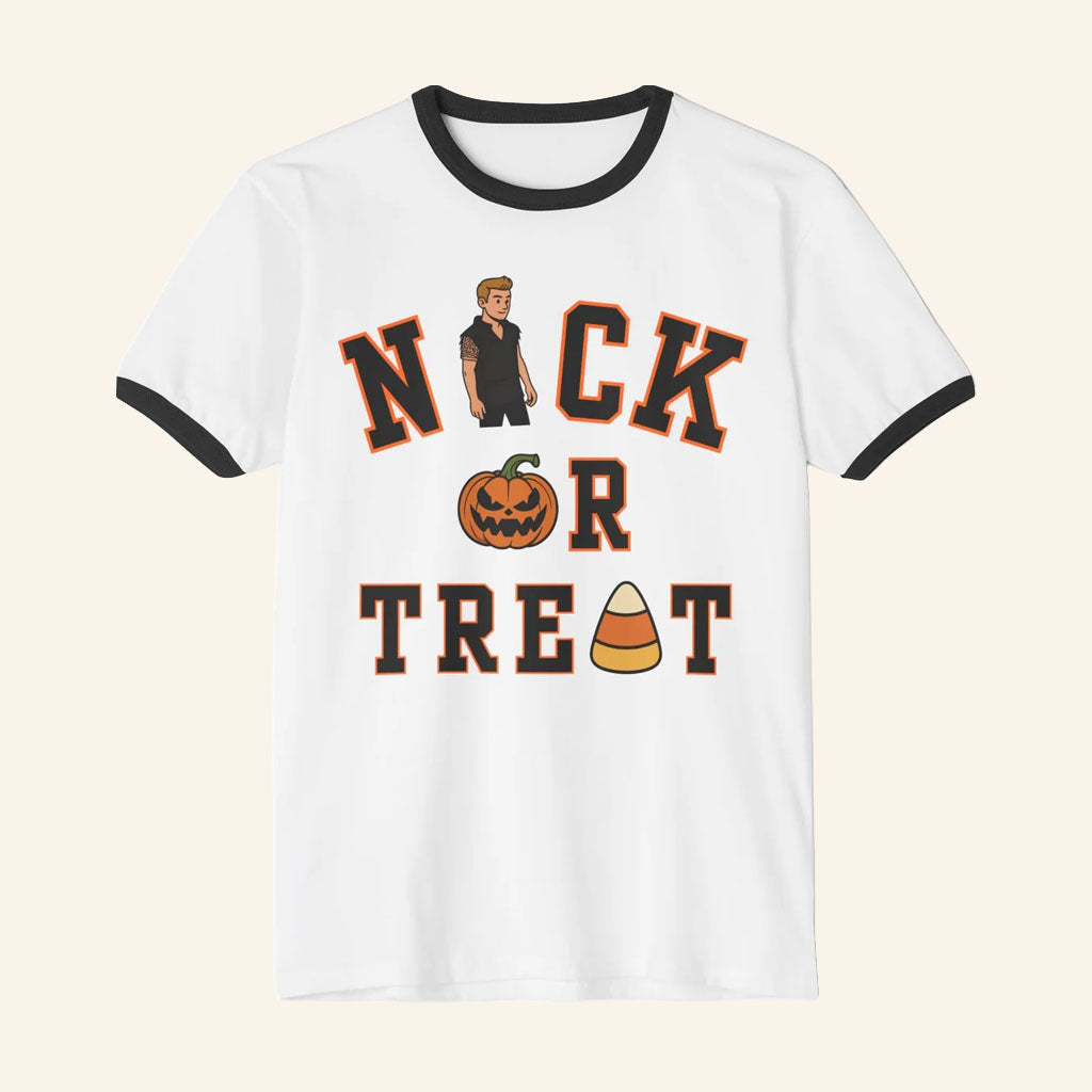 Nick Carter Merch 2026 Nick Or Treat T-Shirt Halloween Outfits Gift For Music Lovers