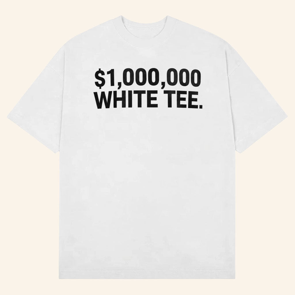 Juanyeh Thomas 1000000 Dollar White Tee T-Shirt Dallas Cowboys Juanyeh Thomas Merch