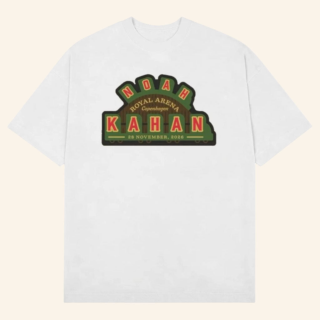Noah Kahan Live At Royal Arena Copenhagen November 28 2026 Tour T-Shirt Noah Kahan Merch