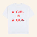 Pleasures Merch 2026 A Girl Is A Gun T-Shirt White Gift Ideas For Friends