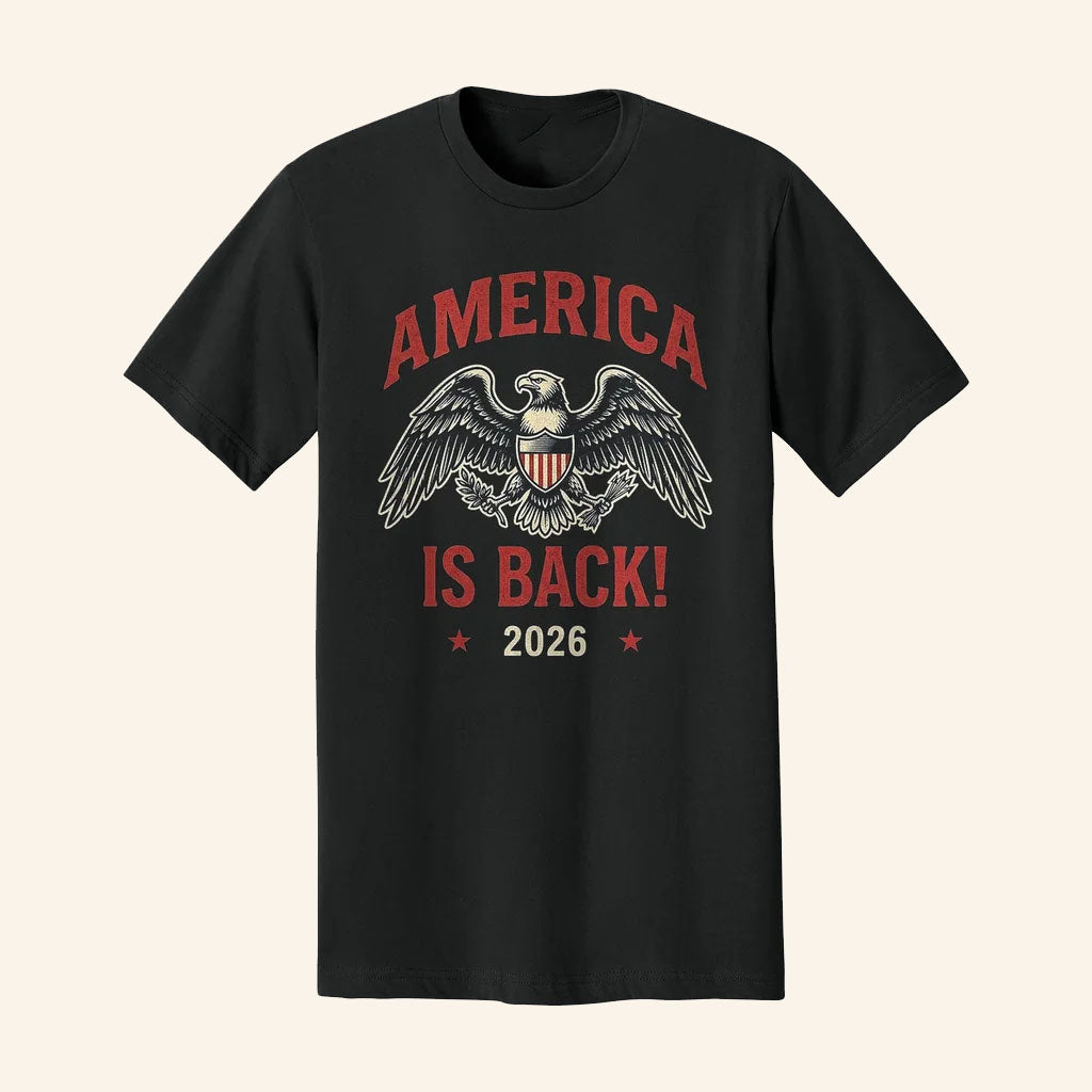 Brandon Tatum Merch 2026 America Is Back Eagle T-Shirt Patriotic Gifts For Him