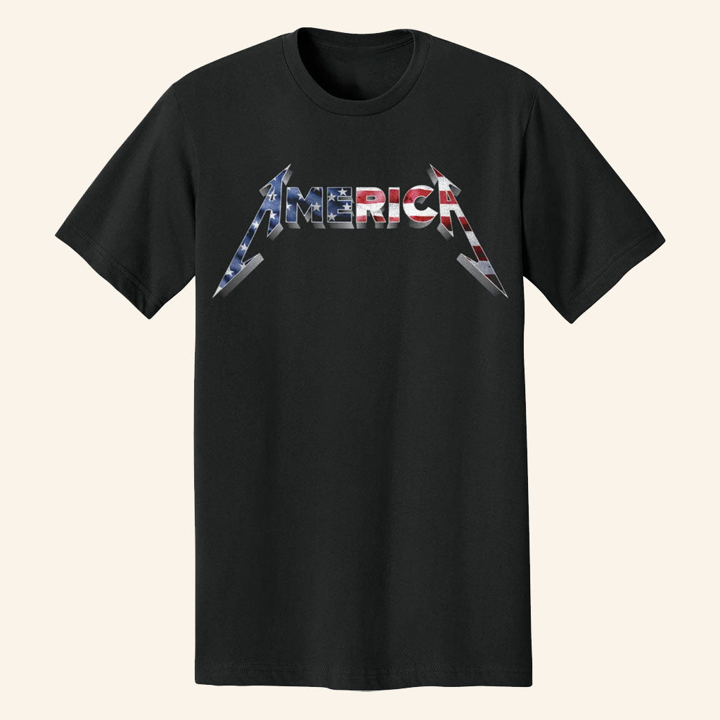 Brandon Tatum Merch 2026 American Metal T-Shirt Black Present For Husband