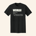 Brandon Tatum Merch 2026 Definition Of A Woman T-Shirt Gift Ideas For Friends