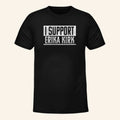 Brandon Tatum Merch 2026 I Support Erica Kirk T-Shirt TPUSA Charlie Kirk Merch Gifts