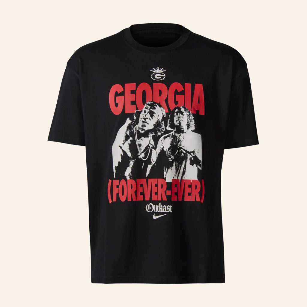 University of Georgia X Outkast Merch Class Trip x UGA x Outkast Ms Jackson T-Shirt Black