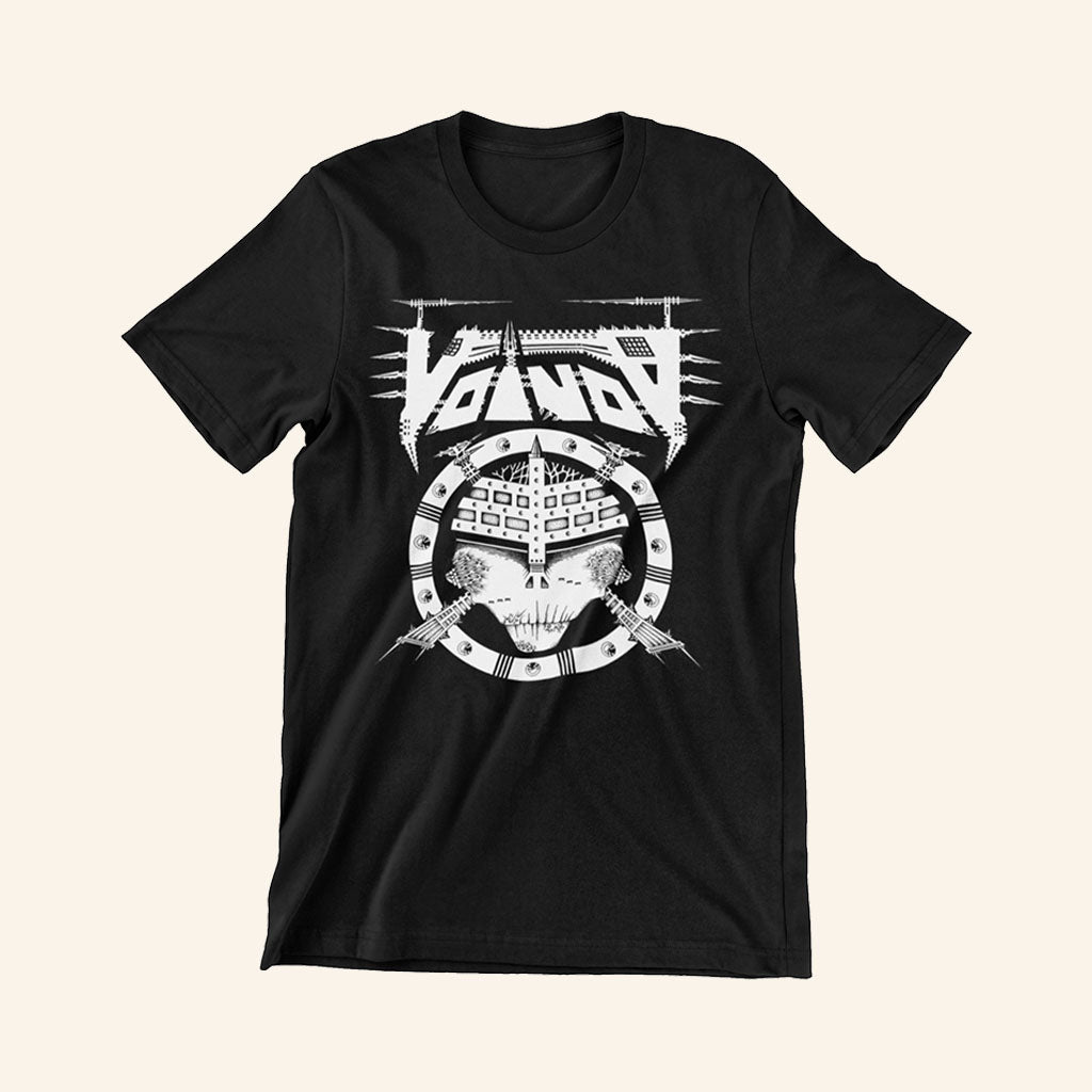 Voivod Merch 2026 Skull 1987 T-Shirt Heavy Metal Band Shirt Presents Music Lovers