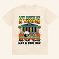 Loverboy Merch 2026 Body Temple T-Shirt Loverboy X Boss Dog Collab Shirt Gift For Friends