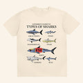 Loverboy Merch 2026 Favorite Sharks T-Shirt Loverboy X Boss Dog Collab Shirt Shark Week Gifts