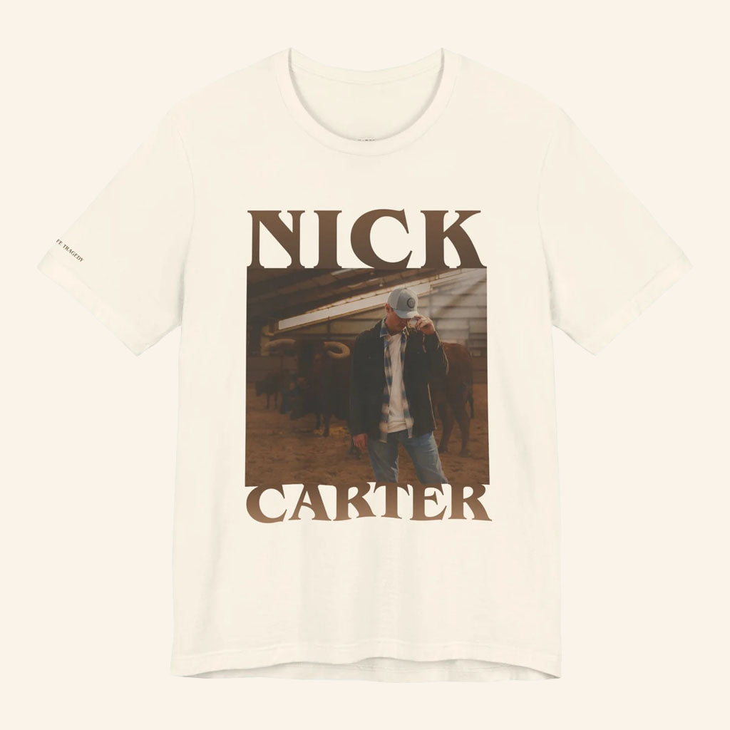 Nick Carter Merch 2026 Love Life Tragedy On The Ranch Photo T-Shirt Gift For Nick Carter Fans