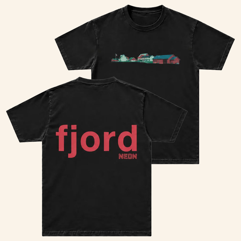 NEON Rated Merch 2026 Fjord Village T-Shirt Best Gift For Film Lovers