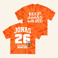 Jonas Brothers Merch 2026 Burning Up All Over Again Austin TX City Shirt Keep Jonas Weird Tee