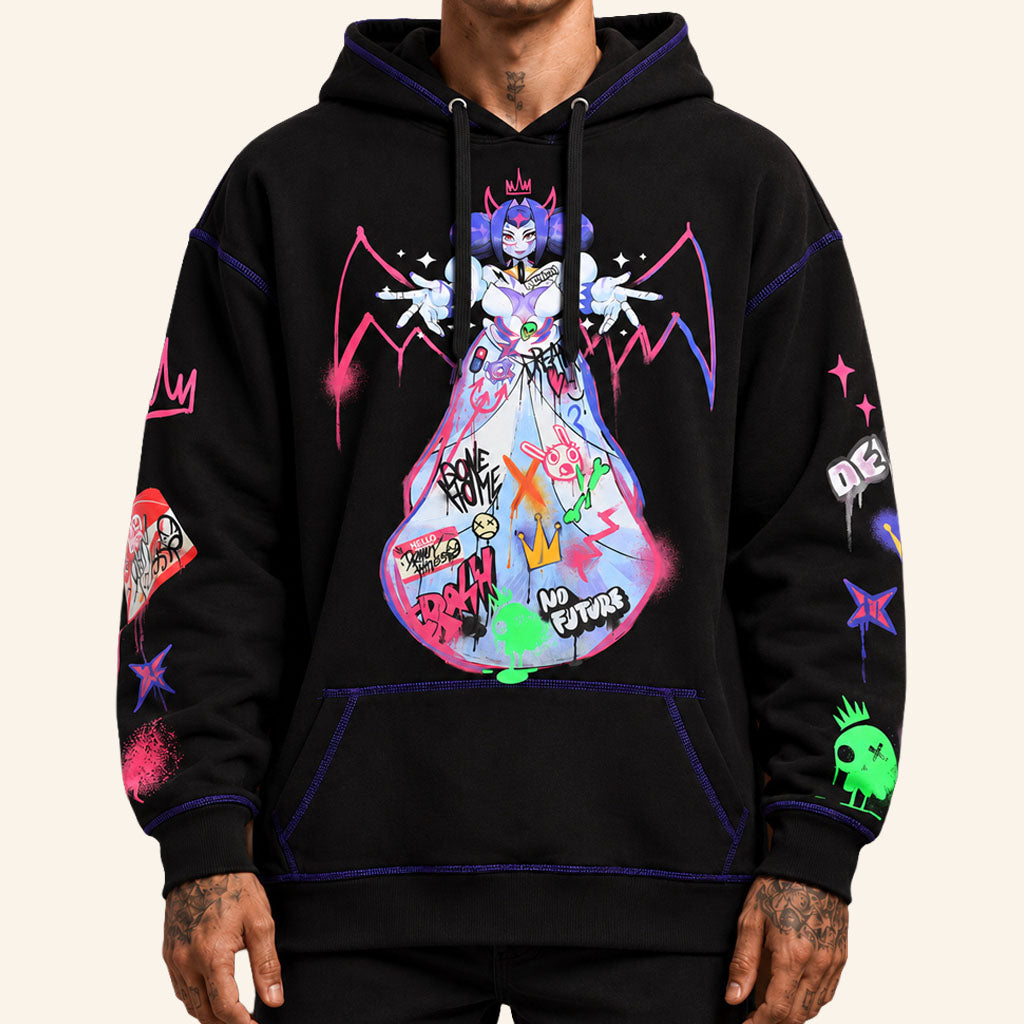 Knights Of Guinevere Merch 2026 Graffiti Girls Hoodie Birthday Gift For Friends