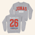 Jonas Brothers Merch 2026 Burning Up All Over Again Oklahoma City OK City Crewneck Sweatshirt