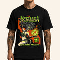 Metallica Life Burns Faster Tour Las Vegas 2026 Event Poster T-Shirt Metallica Merch Fan Gear