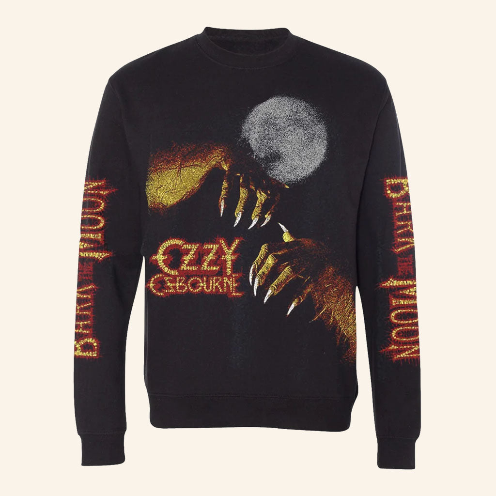 Ozzy Osbourne Merch 2026 Bark At The Moon Sweatshirt Gifts For Music Lovers
