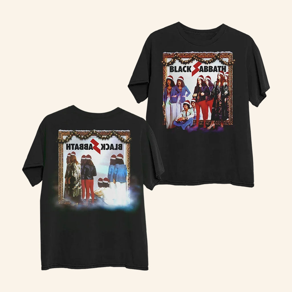 Black Sabbath Merch 2026 Sabotage X-Mas T-Shirt Christmas Gift For Music Lovers
