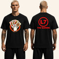 L7 Band Merch 2026 The Queens Four Of A Kind Q T-Shirt Black Gift For Rock Fans