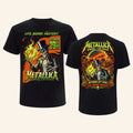 Metallica Sphere Las Vegas Oct 29th 2026 T-Shirt Life Burns Faster Halloween Event Tee Fan Merch