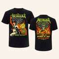 Metallica Sphere Las Vegas Oct 31st 2026 Shirt Life Burns Faster Halloween Tee Metallica Merch