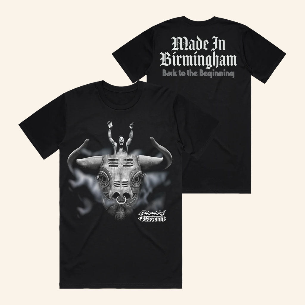 Ozzy Osbourne Merch 2026 Made In Birmingham Bull T-Shirt Gift For Metalheads