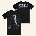 Ozzy Osbourne Merch 2026 Ozzy Forever Portrait T-Shirt Black Music Related Gifts For Guys