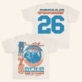 Jonas Brothers Merch 2026 Burning Up All Over Again Oklahoma City OK City T-Shirt Fan Apparel