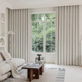 Lilly Pinch Pleat Room Darkening Curtains - Luxury Cotton-Blend Pair