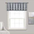 Night Sky Sequin Window Valance - Faux Silk Glam Decor