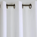 Mcgowen 100% Cotton Room Darkening Thermal Grommet Curtains - Set of 2