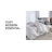 Modern Knotted Velvet Room Darkening Rod Pocket Curtains (Set of 2)