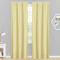 Morelock Blackout Curtain Set of 2 - Thermal Polyester Room Darkening