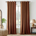 Luxury Velvet Room Darkening Curtains for Living Room - 2 Panel Set